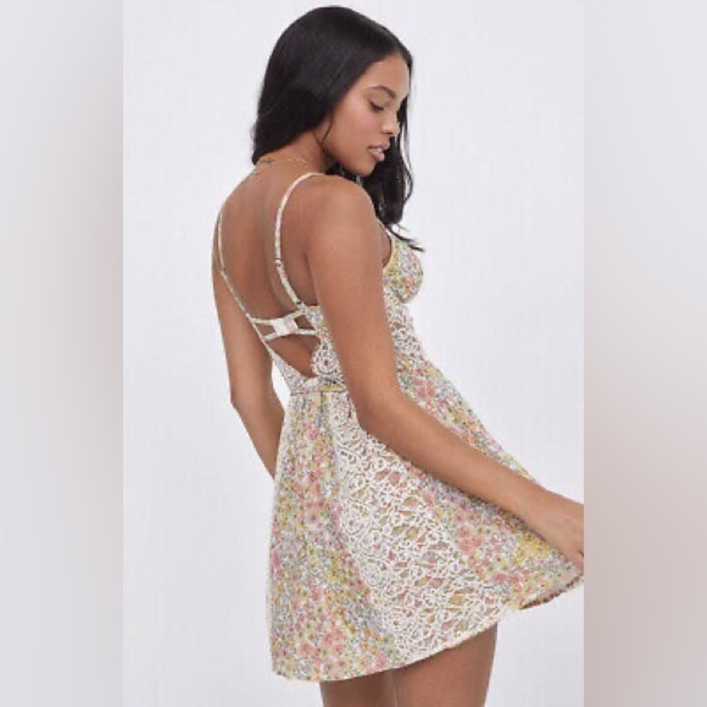 For Love & Lemons Esme slip dress, size XS, EUC - Picture 3 of 8